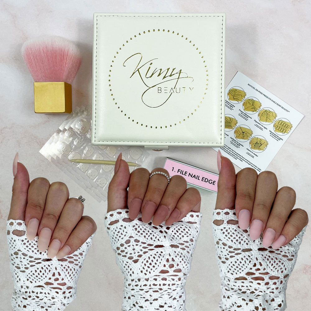 Pack Rond Nude | Faux Ongles | 1 Style OFFERT