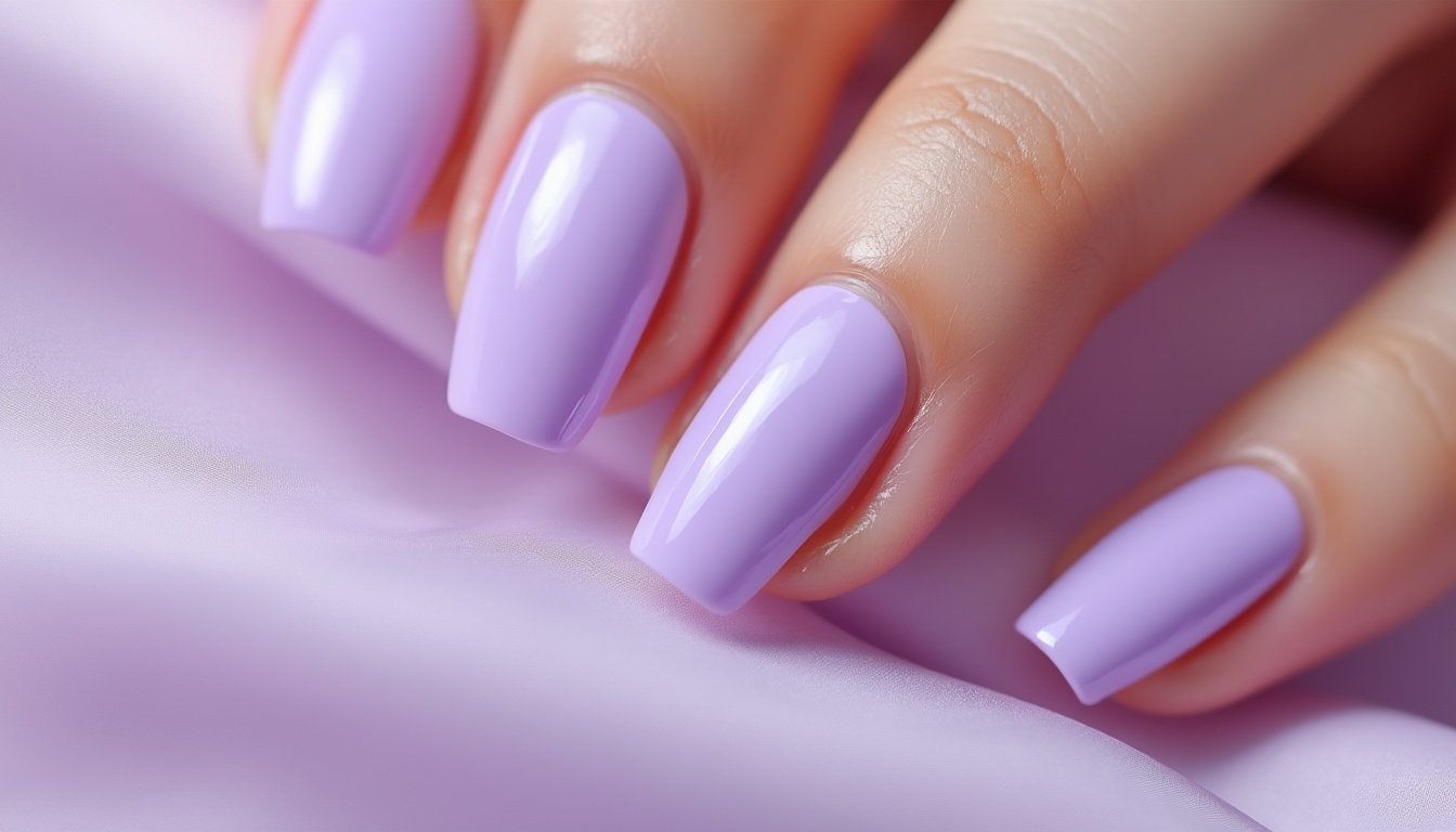 sublimez vos mains avec nos faux ongles press on nails ballerine matte lavender. faciles à poser, finition mate élégante, couleur lavande tendance pour une manucure parfaite en quelques minutes.