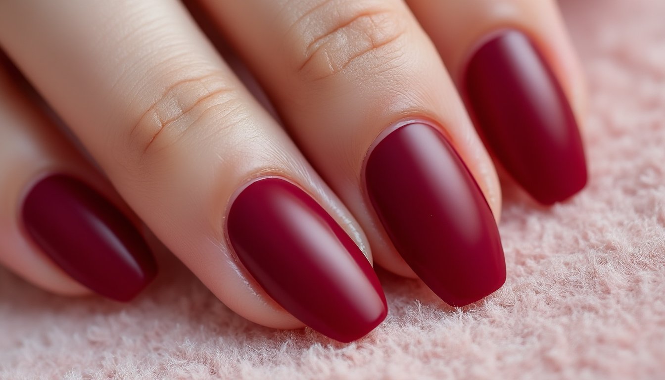 découvrez nos faux ongles press on nails ballerine matte ruby : une manucure élégante et tendance, facile à poser et à retirer, finition mate rubis pour un look sophistiqué en quelques minutes.