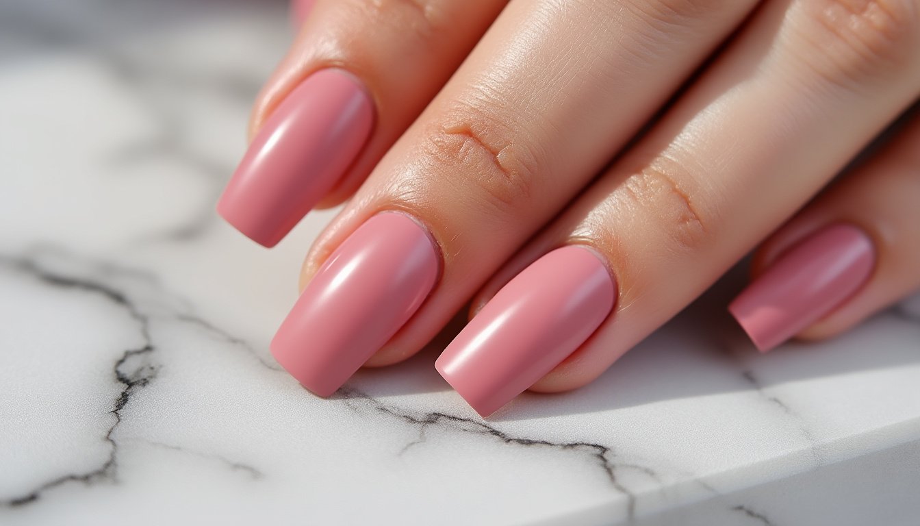 découvrez nos faux ongles press on au fini mat, couleur rose bengal, style carré élégant. faciles à appliquer, ils offrent une manucure tendance et durable en quelques minutes. idéal pour un look sophistiqué sans effort.