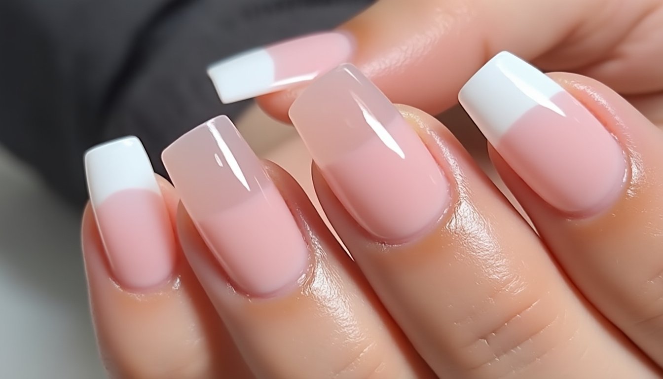 découvrez les faux ongles carrés glossy de french paradis : un look élégant et professionnel pour des ongles parfaits en un clin d'œil. application facile, tenue longue durée et finition ultra brillante.