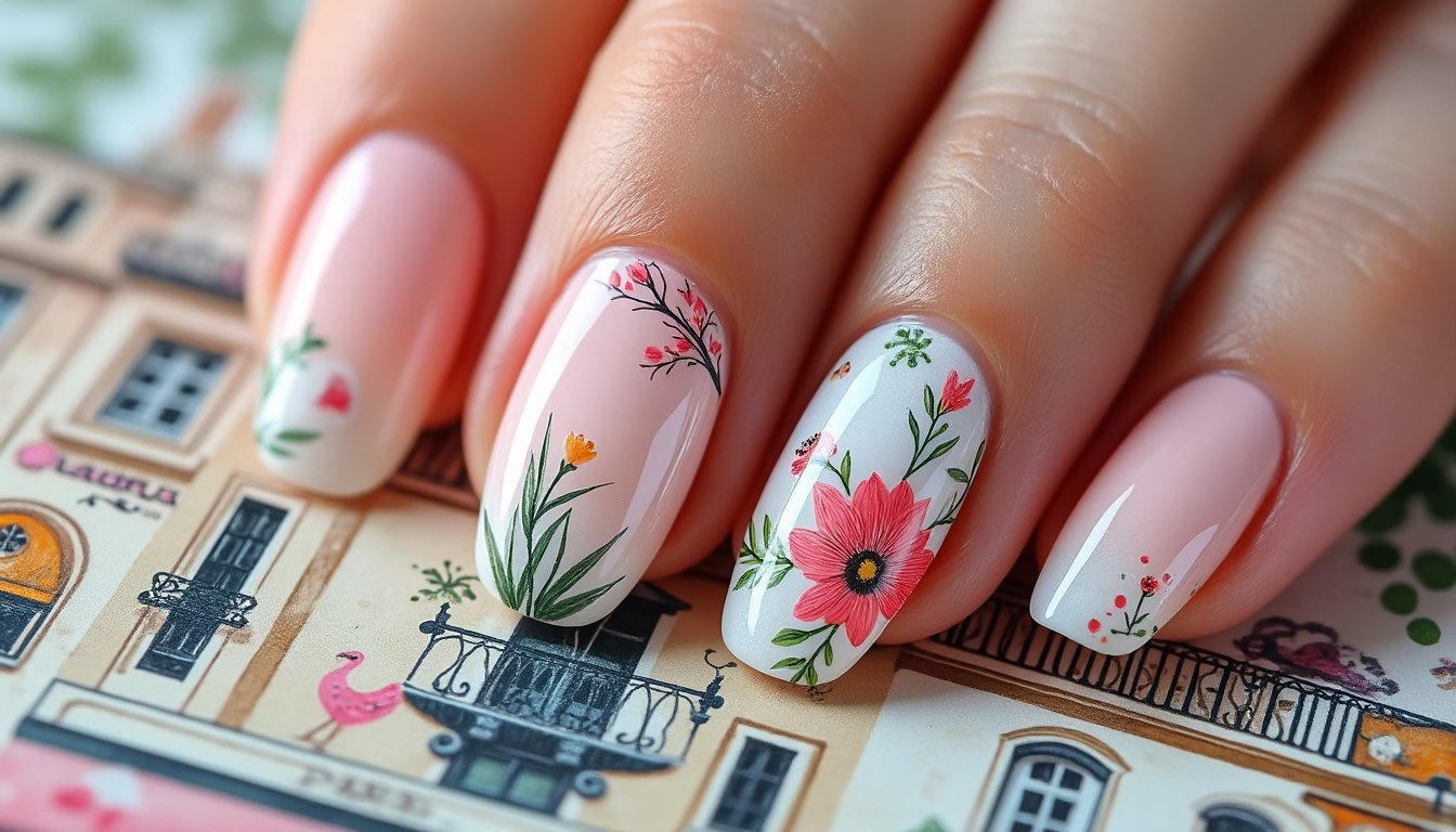 découvrez les faux ongles ronds glossy french paradis latin, parfaits pour une manucure sophistiquée et brillante à la française. faciles à appliquer, ils offrent un look glamour et élégant en quelques minutes.